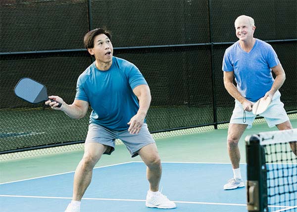 men pickleball partners
